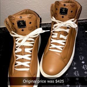 Mcm sneakers comes with box